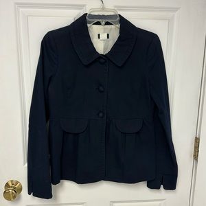 J Crew Blazer Sz 2  navy